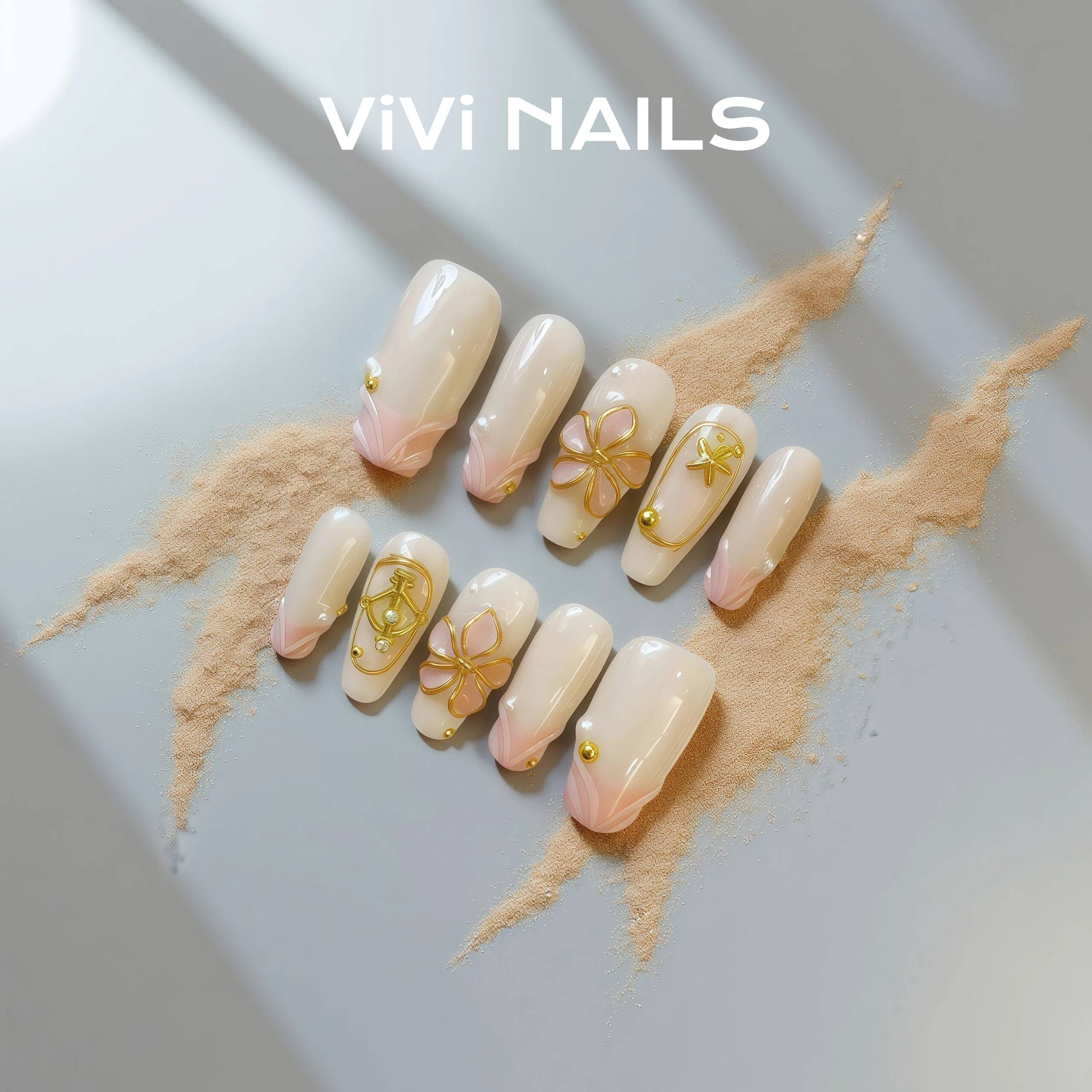 VV_020 Blush Gild Bow